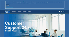 Desktop Screenshot of fgwilson.com